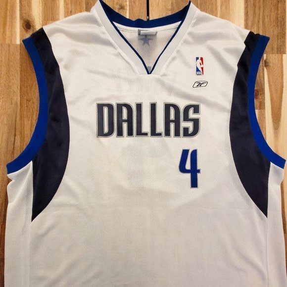 Dallas Mavericks - Michael Finley - Reebok  Replica - Home White Jersey (XL) - Picture 1 of 4
